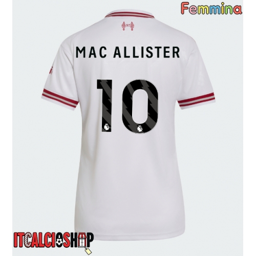 Liverpool Alexis Mac Allister #10 Seconda Maglia Femmina 2026-27 Manica Corta